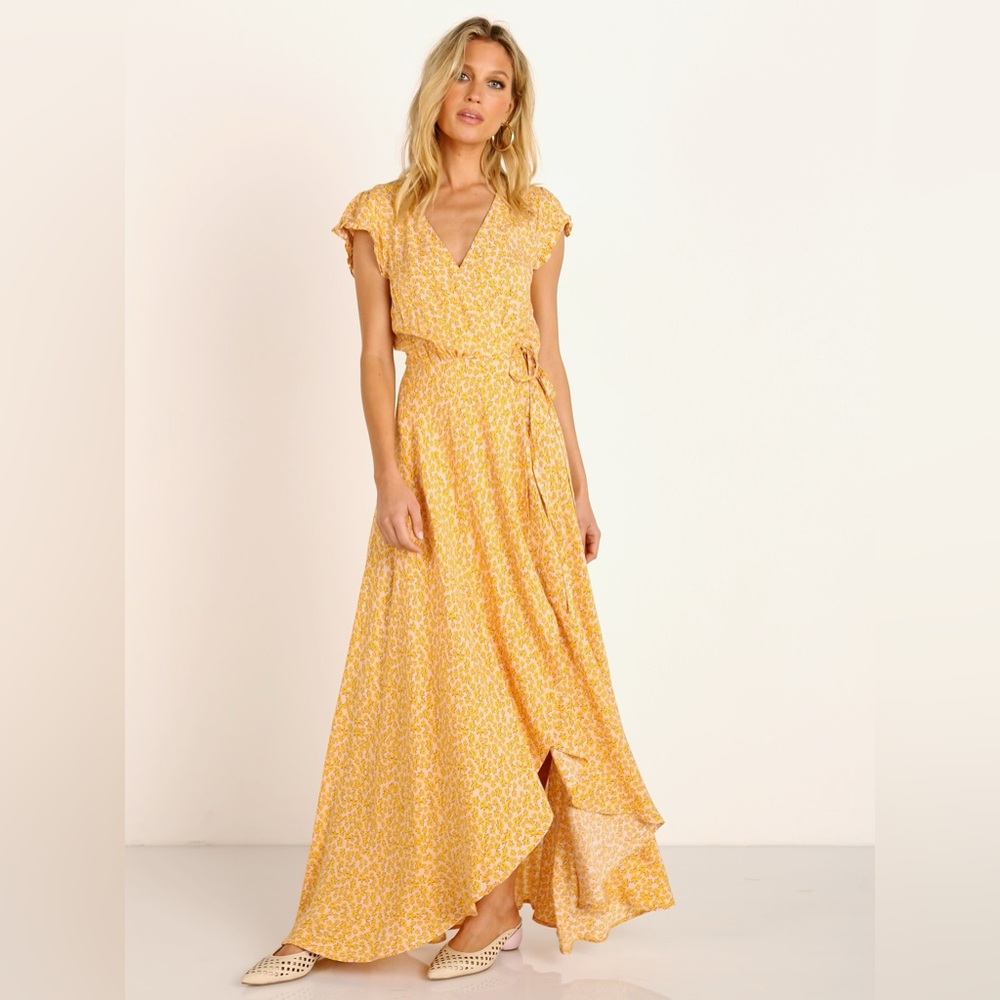 Auguste the Label floral wrap dress